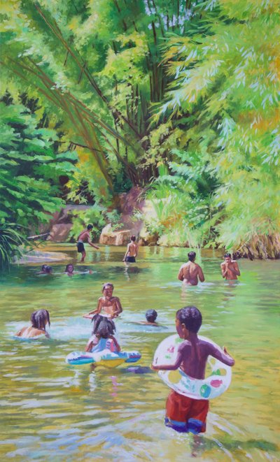 River Lime Sublime, 2020 od Colin Bootman