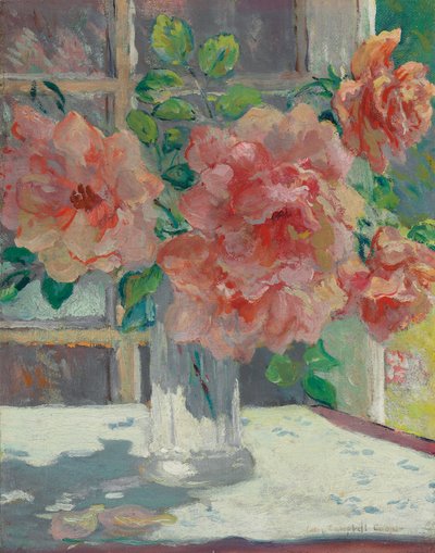 Růže (olej na plátně) od Colin Campbell Cooper