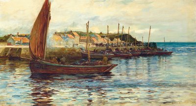 Přeprava v přístavu Oban, 1892 od Colin Hunter