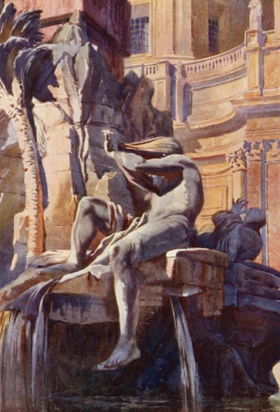 Fontána Piazza Navona, Řím od Commendator Formilli