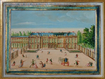 Chateau de Choisy u Paříže, Francie od Compigne Compigne