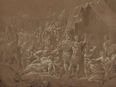 Scéna ze života Trajana od Conrad Metz