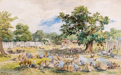 Der Erzpalast, Anuradhapura von Constance Frederica Gordon-Cumming