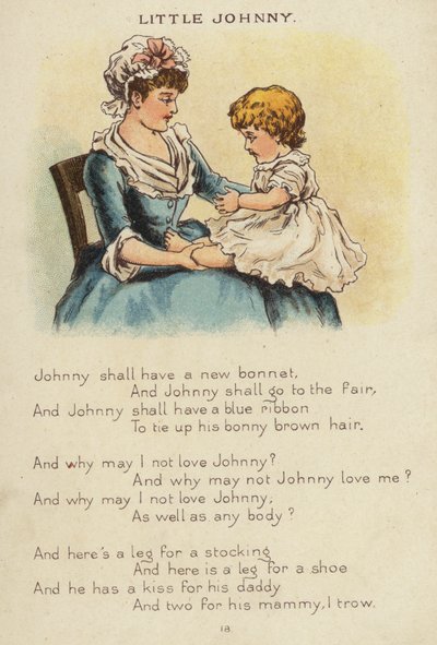 Říkanka: Malý Johnny (chromolitho) od Constance Haslewood