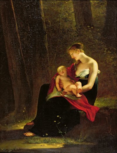 Šťastná matka od Constance Marie Mayer-Lamartiniere