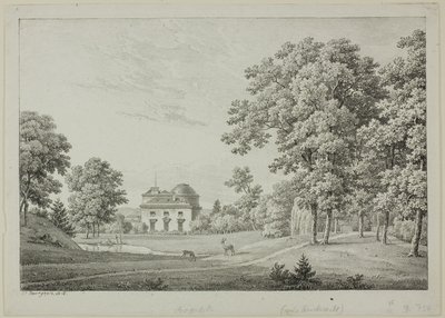 Château de Bagatelle v Bouloňském lesíku od Constant Bourgeois