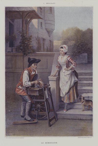 Bruska na nože od Constant Joseph Brochart