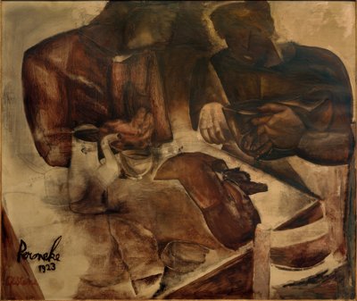 Constant Permeke, "Černý chléb" / Olej na plátně, 1923 od Constant Permeke