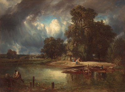 Blížící se bouře, 1849. od Constant Troyon