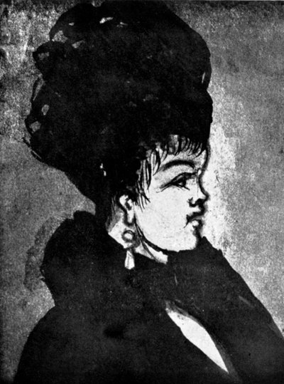 Mladá žena, 1930. od Constantin Guys