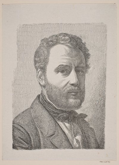 Portrét Wilhelma Marstranda od Constantin Hansen