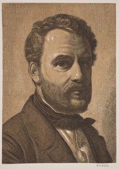 Portrét Wilhelma Marstranda od Constantin Hansen