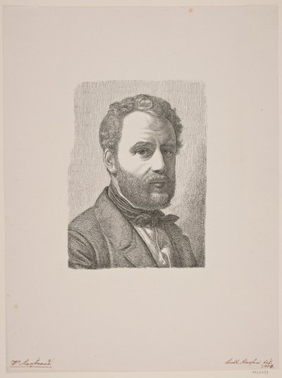 Portrét Wilhelma Marstranda od Constantin Hansen