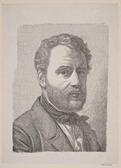 Portrét Wilhelma Marstranda od Constantin Hansen