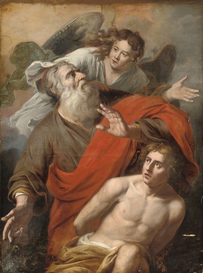 Obětování Izáka od Constantin Verhout or Voorhout