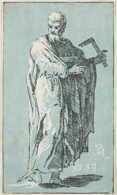Svatý Jakub Minor od Conte Antonio Maria Zanetti the Elder