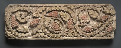 Vlys s listy a hrozny, 300-400s (vápenec) od Coptic Coptic