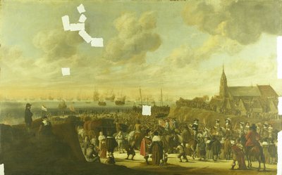 Odjezd Karla II Anglie ze Scheveningenu, 2. června 1660 od Cornelis Beelt