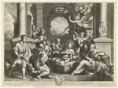 Klanění pastýřů od Cornelis Bloemaert (II)