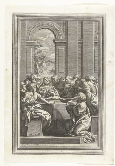 Poslední večeře od Cornelis Bloemaert (II)