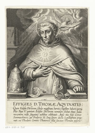 Svatý Tomáš Akvinský Život svatého Tomáše Akvinského (název série) od Cornelis Boel