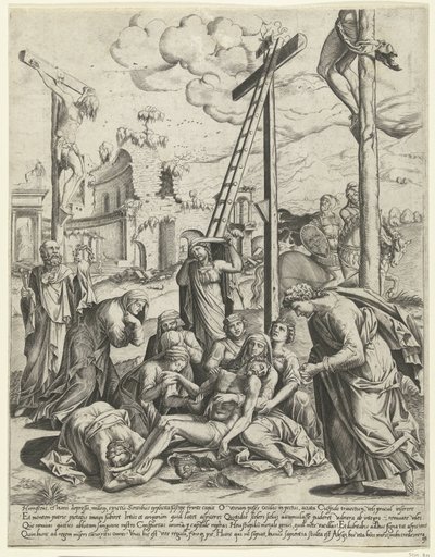 Přebírání kříže od Cornelis Bos