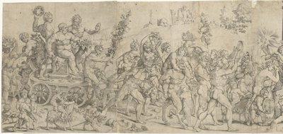 Triomf van Bacchus od Cornelis Bos