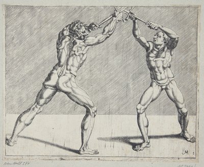 Dva šermíři od Cornelis Bos