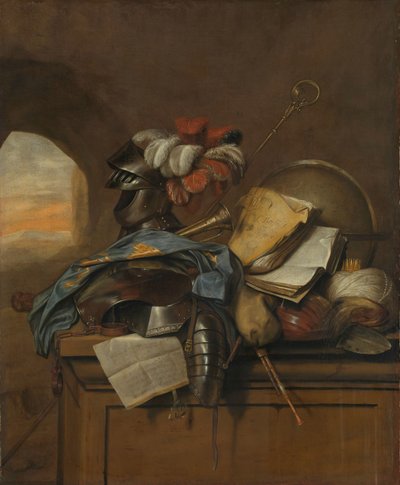 Zátiší Vanitas od Cornelis Brisé