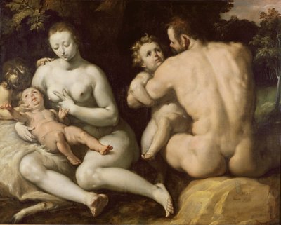Noemova rodina od Cornelis Cornelisz van Haarlem