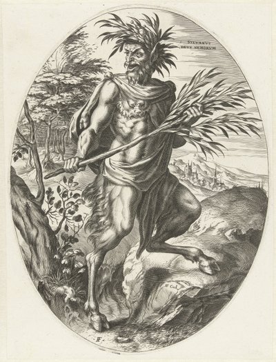 Sylvanus Bohové zemědělství (název série) od Cornelis Cort