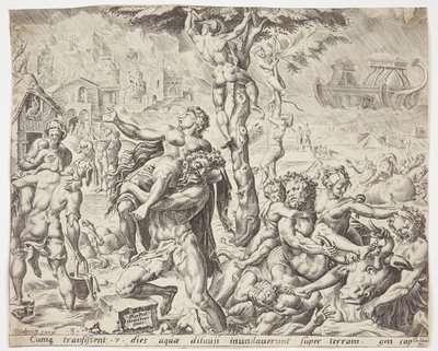 Potopa od Cornelis Cort