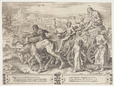 Triumf chtění od Cornelis Cort