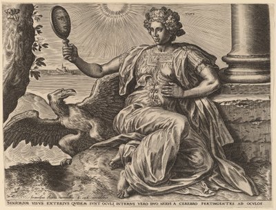 Všechno od Cornelis Cort after Frans Floris I
