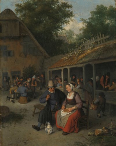 Country Inn od Cornelis Dusart
