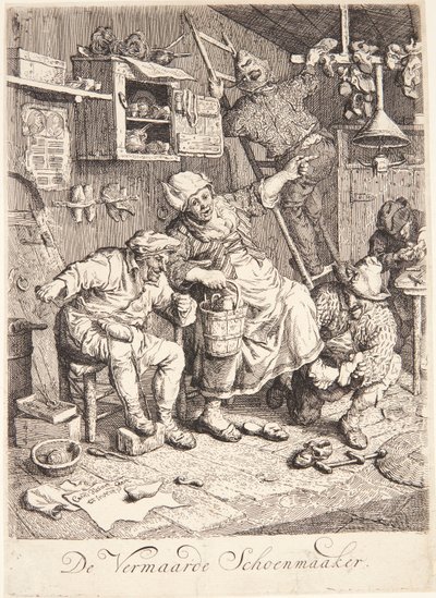 Švec od Cornelis Dusart