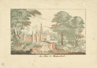 Hrad Westerbeek Dům ve Westerbeeku (název na objektu) od Cornelis Elandts
