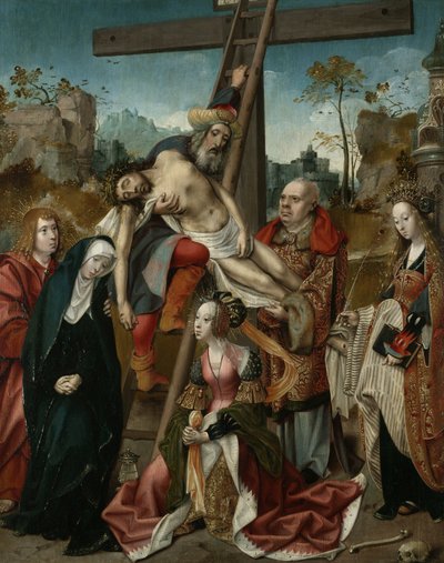 The Deposition, c.1510-20 od Cornelis Engelbrechtsen