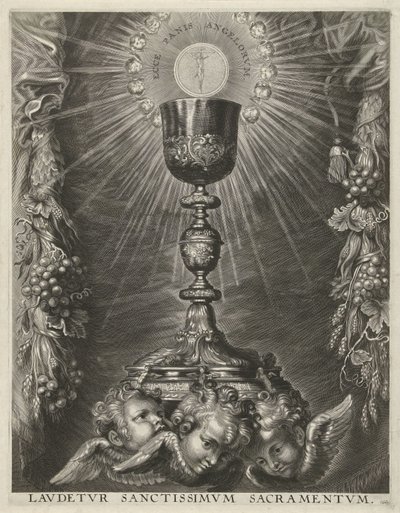 Kalich s hostitelem od Cornelis Galle (I)
