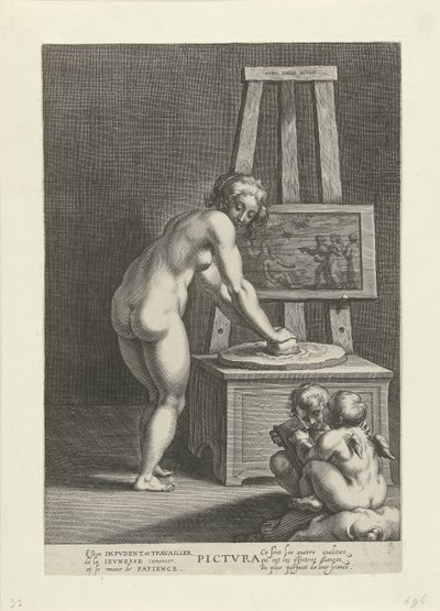 Pictura (obraz) od Cornelis Galle (I)