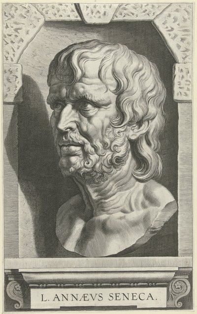 Portretbuste van Seneca od Cornelis Galle (I)