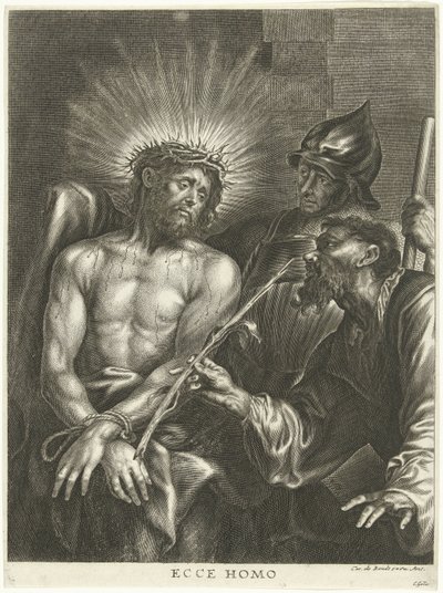 Kristus ukázaný lidem (Ecce Homo) od Cornelis Galle (II)