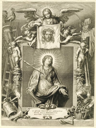 Marie v Mater Dolorosa od Cornelis Galle (II)