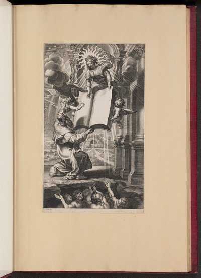 Titulní strana Oliviera Boonaertse „In Ecclesiasticvm Commentarivs...“ od Cornelis Galle I after Sir Peter Paul Rubens