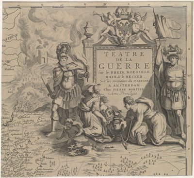 Kaart van de regio Solms tussen Marburg en Frankfurt am Main in Duitsland (blad rechtsboven) Téâtre de la Guerre sur le Rhein, Moessele, Mayn & le Necker (title on object)   1331480   cs       czech Successfully Translated  Original: Die glückliche Hand (2 od Cornelis Huyberts