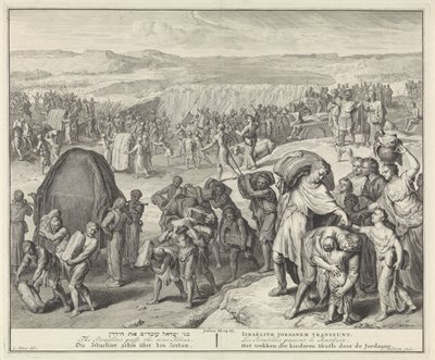 Přechod přes Jordán od Cornelis Huyberts