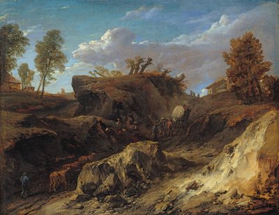 Hollow Road, c. 1700. od Cornelis Huysmans
