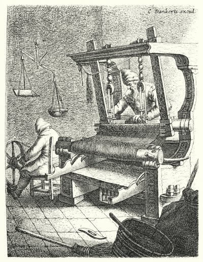 Weaver (rytina) od Cornelis I Danckerts