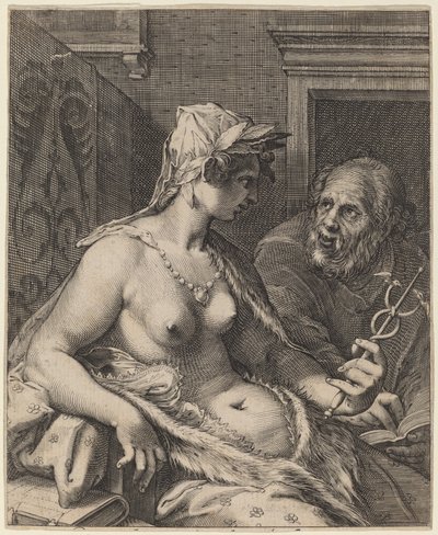 Poezie od Cornelis Jacobsz Drebbel, after Hendrik Goltzius