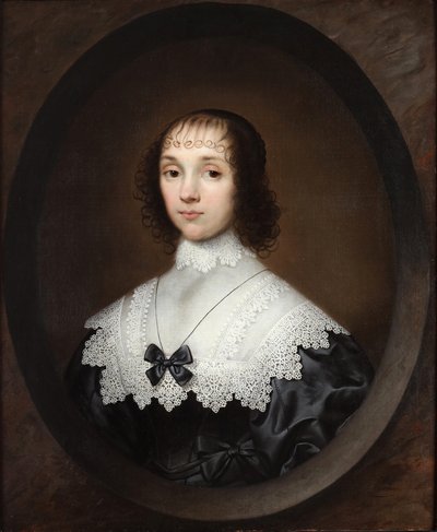 Portrét Lady Waterpark od Cornelis Janssens van Ceulen